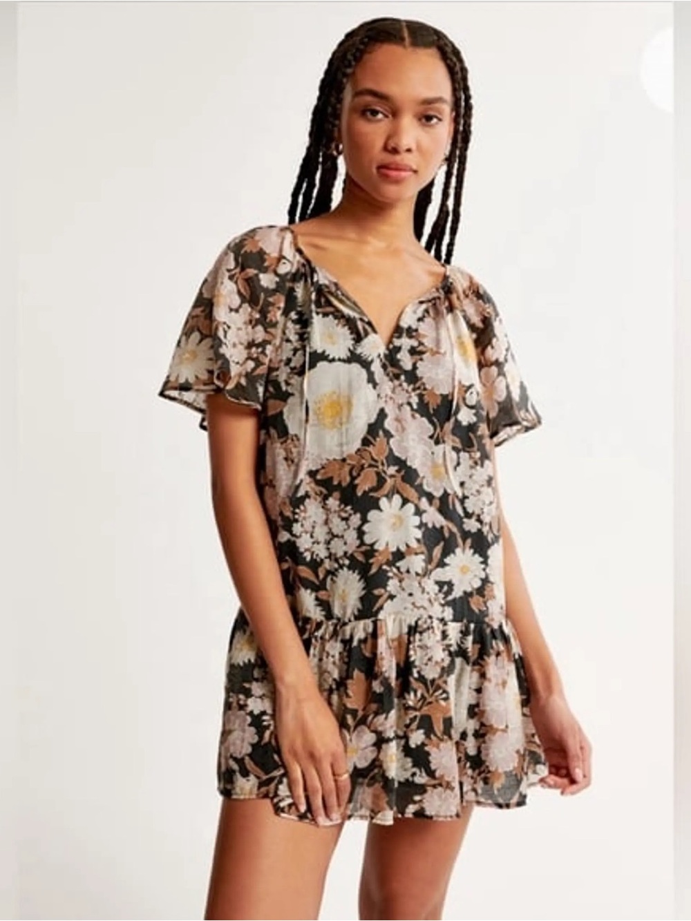 A&F Floaty Trapeze Mini Dress